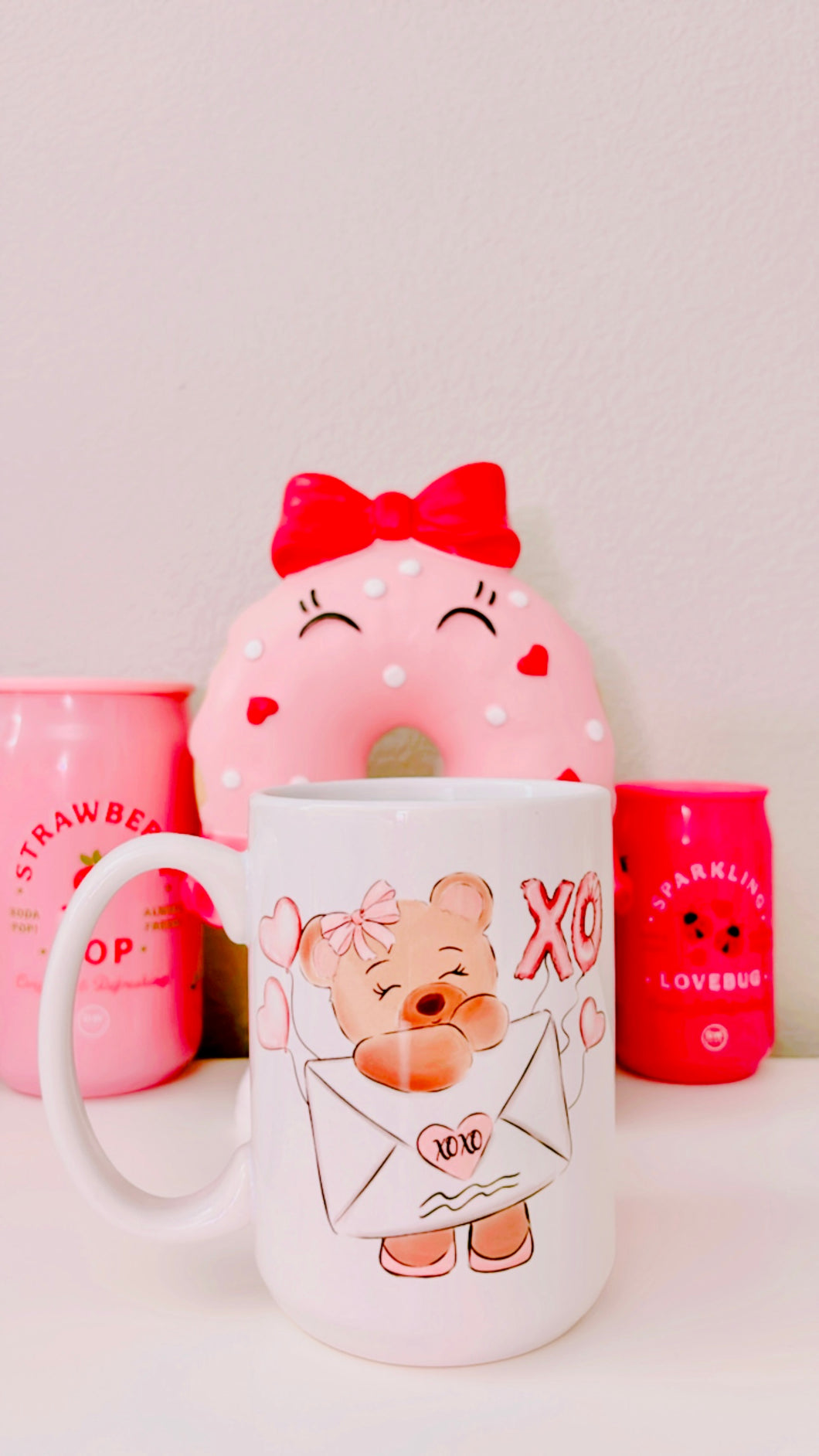 Beary cute valentine mug