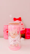 Load image into Gallery viewer, I’m beary cute snowglobe glass can
