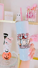 Load image into Gallery viewer, Let’s go ghouls sublimation tumbler
