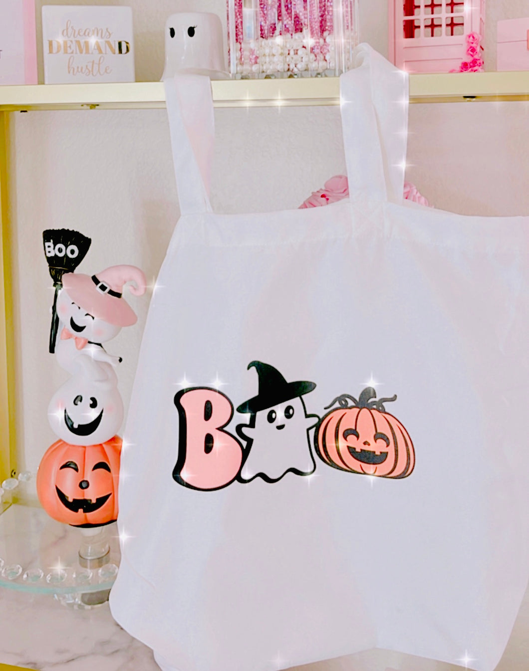 BOO! Polyester tote