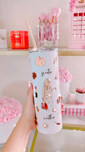 Load image into Gallery viewer, Sweater weather sublimation tumbler (traditional fall color edition)
