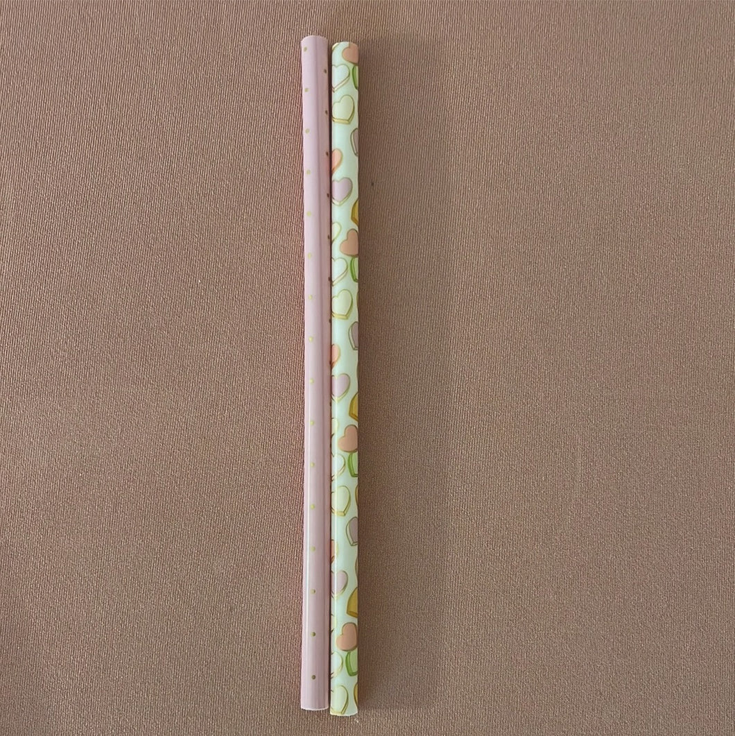 GLASS CAN straws